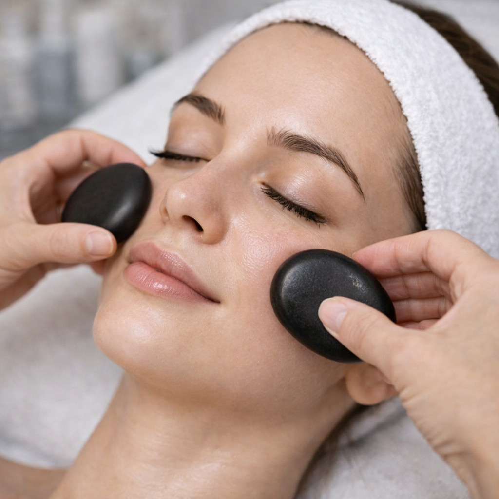 Massagem com Pedras Quentes